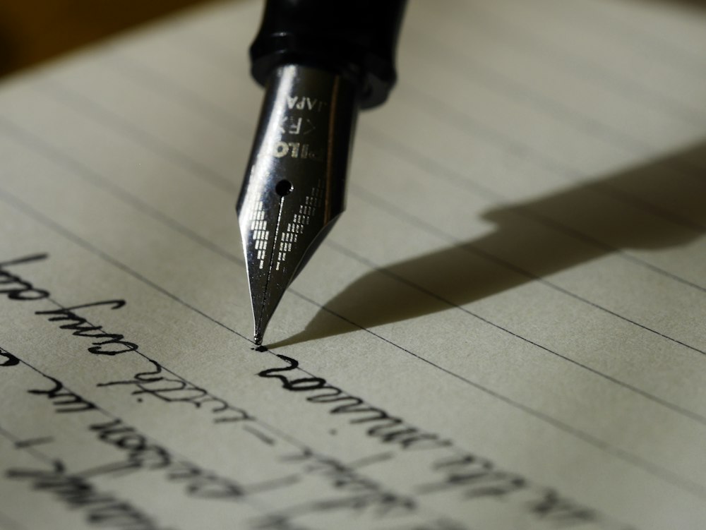 Formal Legal Demand Letter and Fountain Pen